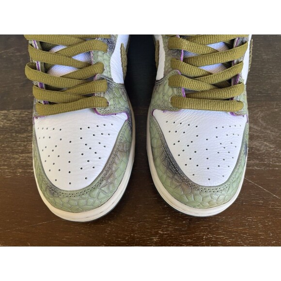 Nike SB Dunk Low Pro QS x Alexis Sablone "Chameleon" Men's Size 10 HJ3386-300 - Picture 7 of 11